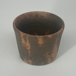 備前焼　青備前　蕎麦猪口　（２）紙箱入り 1枚目の画像