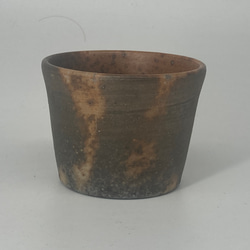 備前焼　青備前　蕎麦猪口　（２）紙箱入り 3枚目の画像