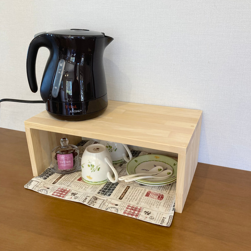三つ子のコの字ラック ライト 棚・シェルフ・ラック shima craft 通販