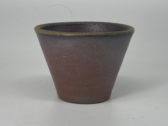 備前焼　蕎麦猪口　ごま　（１）紙箱入り 3枚目の画像