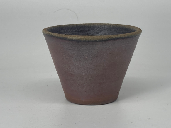 備前焼　蕎麦猪口　ごま　（１）紙箱入り 4枚目の画像