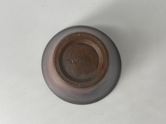 備前焼　蕎麦猪口　ごま　（２）紙箱入り 6枚目の画像