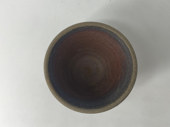 備前焼　蕎麦猪口　ごま　（２）紙箱入り 5枚目の画像