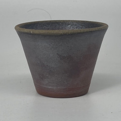 備前焼　蕎麦猪口　ごま　（２）紙箱入り 2枚目の画像