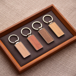 木製 メタルフレームキーホルダー ナンバープレートキーホルダー 8枚目の画像