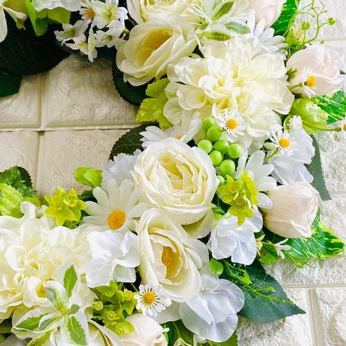 ハッピーウエディング！巨大リース ハッピーウエディング！巨大リース