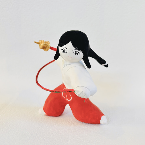 張り子人形　創作張り子　チャンスの神様 神様のオブジェ風 張り子人形」 - あらゐけいいち「CITY」グッズ