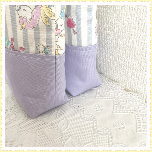 現品限り】レッスンバッグ 上履き入れ 内ポケット付き 体操着袋  