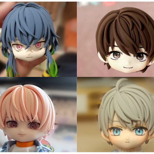 1/12ドールヘッドオーダー (オビツ11，ピコニーモ，ねんどろいど