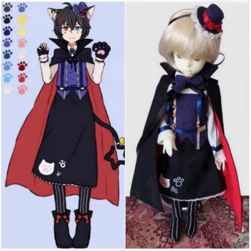カフェヴィーニョ様 オーダー ドール服 ハンドメイド