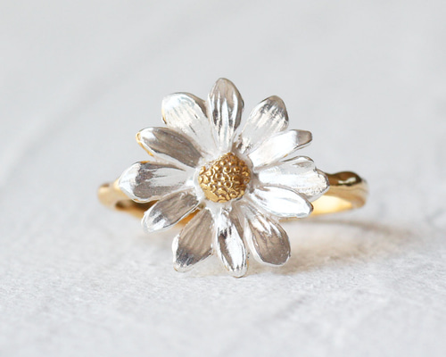 打ち出しデイジーリング デイジー・リング