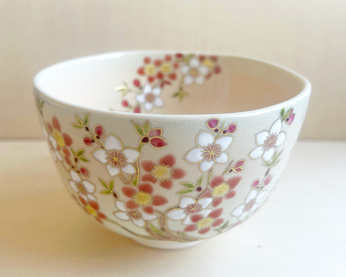 色絵 桃の花 抹茶茶碗 茶碗・めし碗 清香〜きよか〜 通販 18835062
