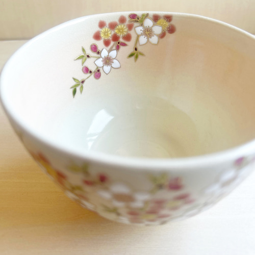 色絵 桃の花 抹茶茶碗 茶碗・めし碗 清香〜きよか〜 通販 18835062