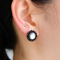 ブラックスピネル ピアス の人気通販｜Creema(クリーマ) 国内最大の