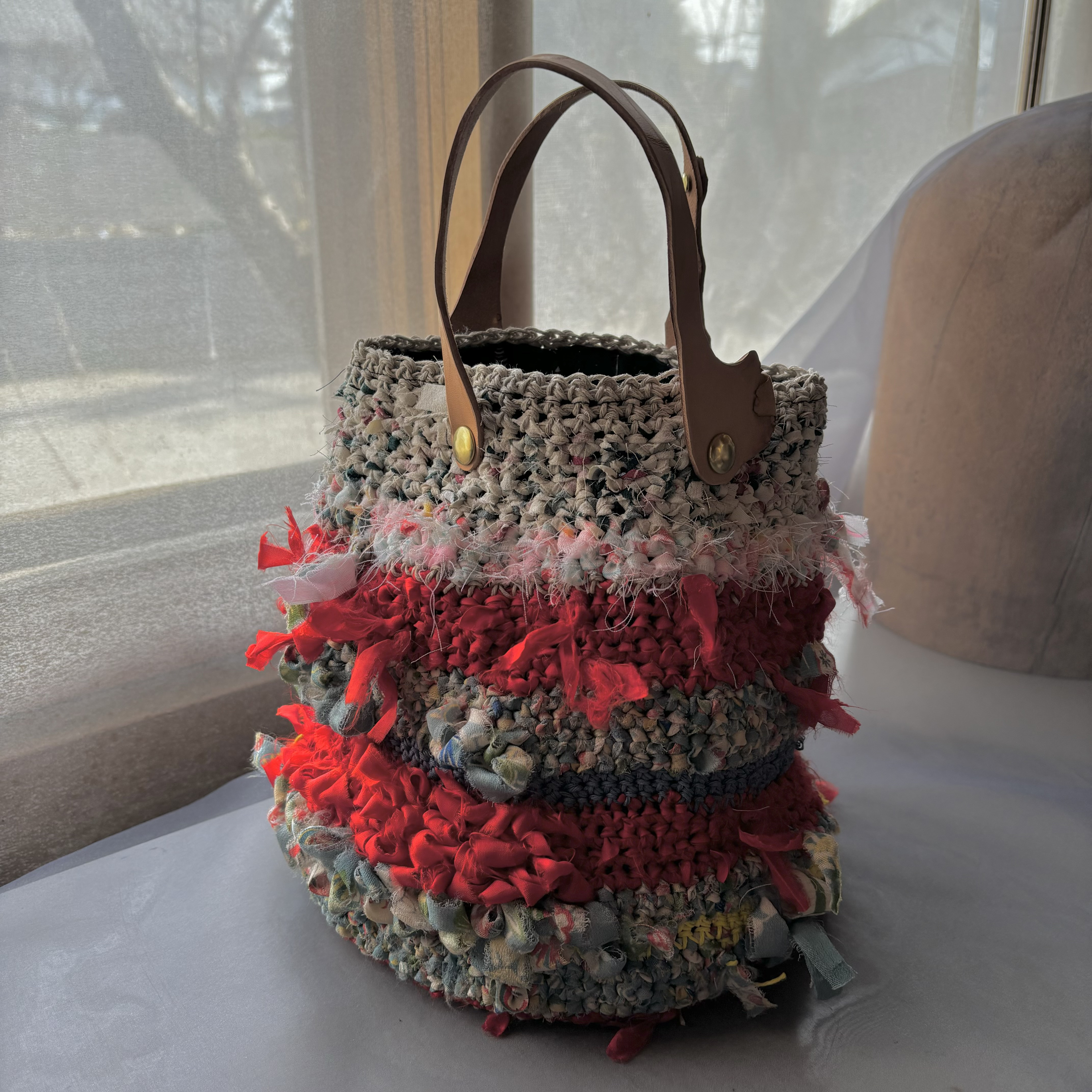 yunahica ユナヒカ　リネンヤーンバッグ yunahica ユナヒカ リネンヤーンバッグ リネンヤーンバッグ