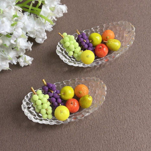 ハンドメイド♡詰め合わせ ミニチュア] フルーツの盛り合わせ その他置物 B&R手作り工房 通販