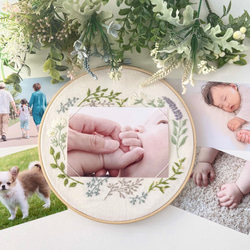 刺繍キット】⚘ボタニカルフォトフレーム⚘ キット ra.chic time 通販