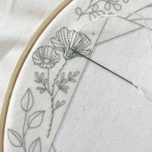 刺繍キット】⚘ボタニカルフォトフレーム⚘ キット ra.chic time 通販