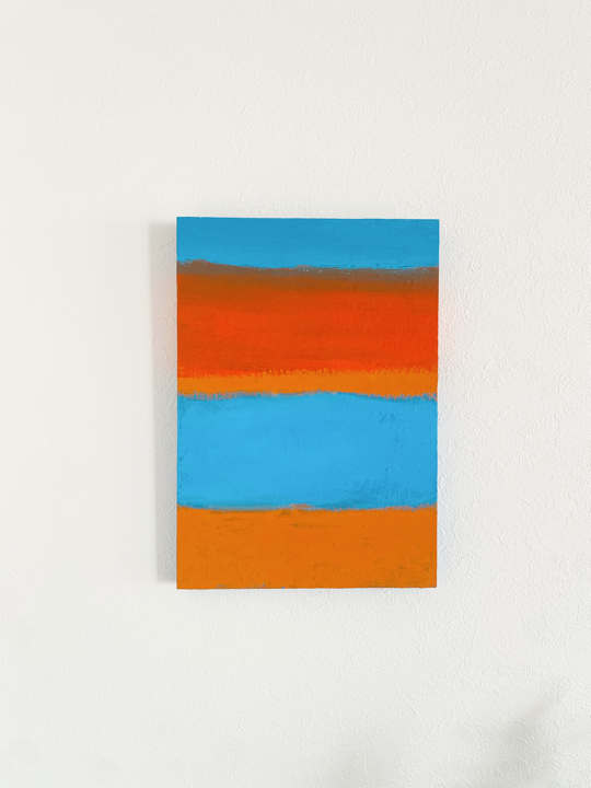 アクリル絵画　インテリア抽象画　アートパネル 10,800円