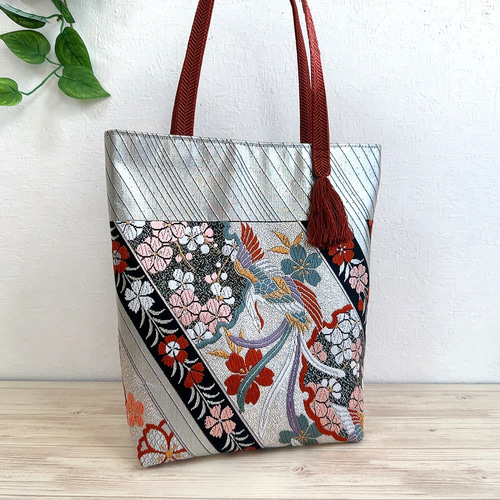 紫苑　帯リメイクバック 紫苑 帯リメイクバック 紫苑 帯リメイクバック 楽天市場】帯リメイク