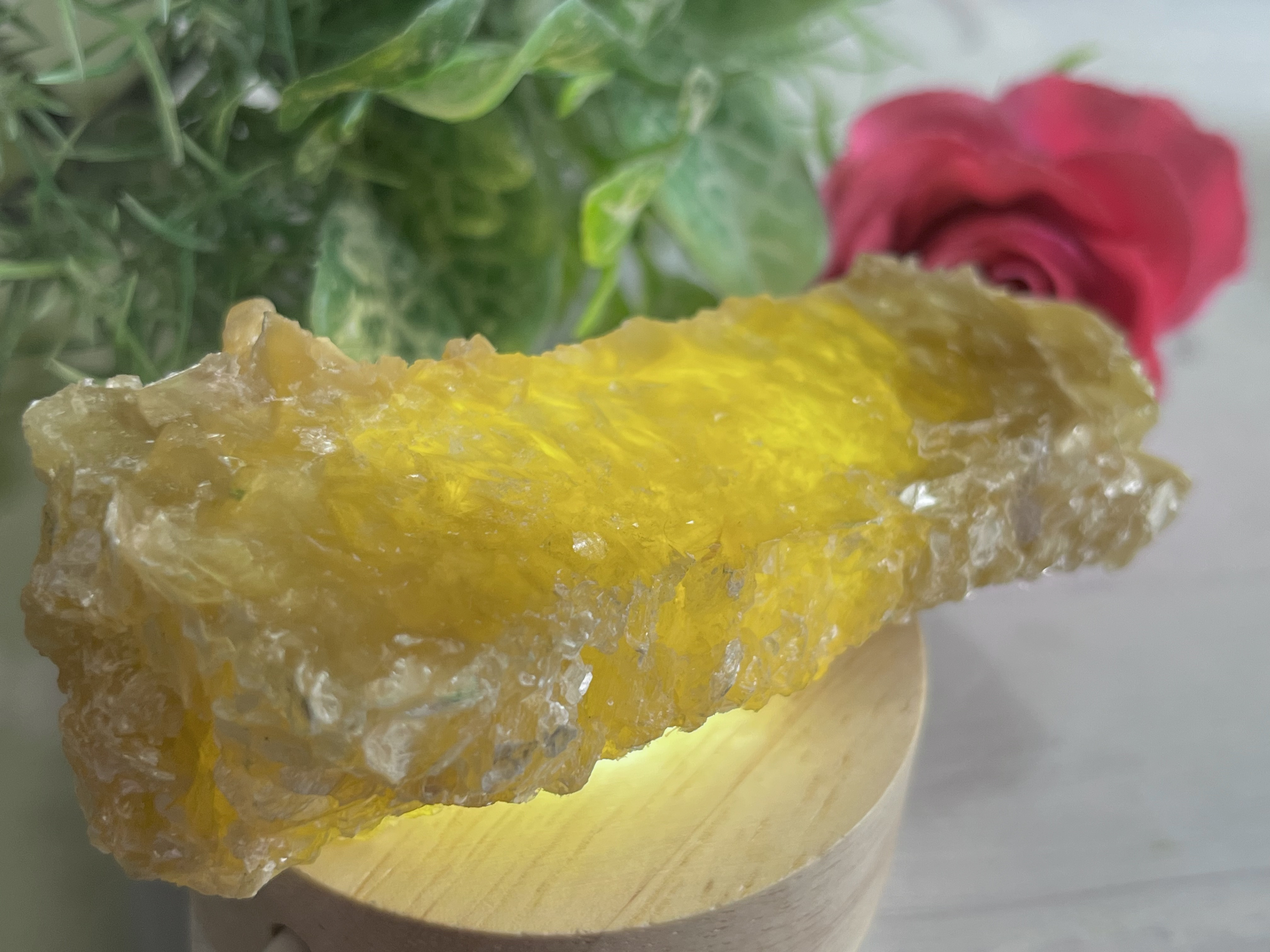 ポジティブストーン✨　ゴールデンマイカ　原石　ラフストーン　金雲母　ブロゴバイト