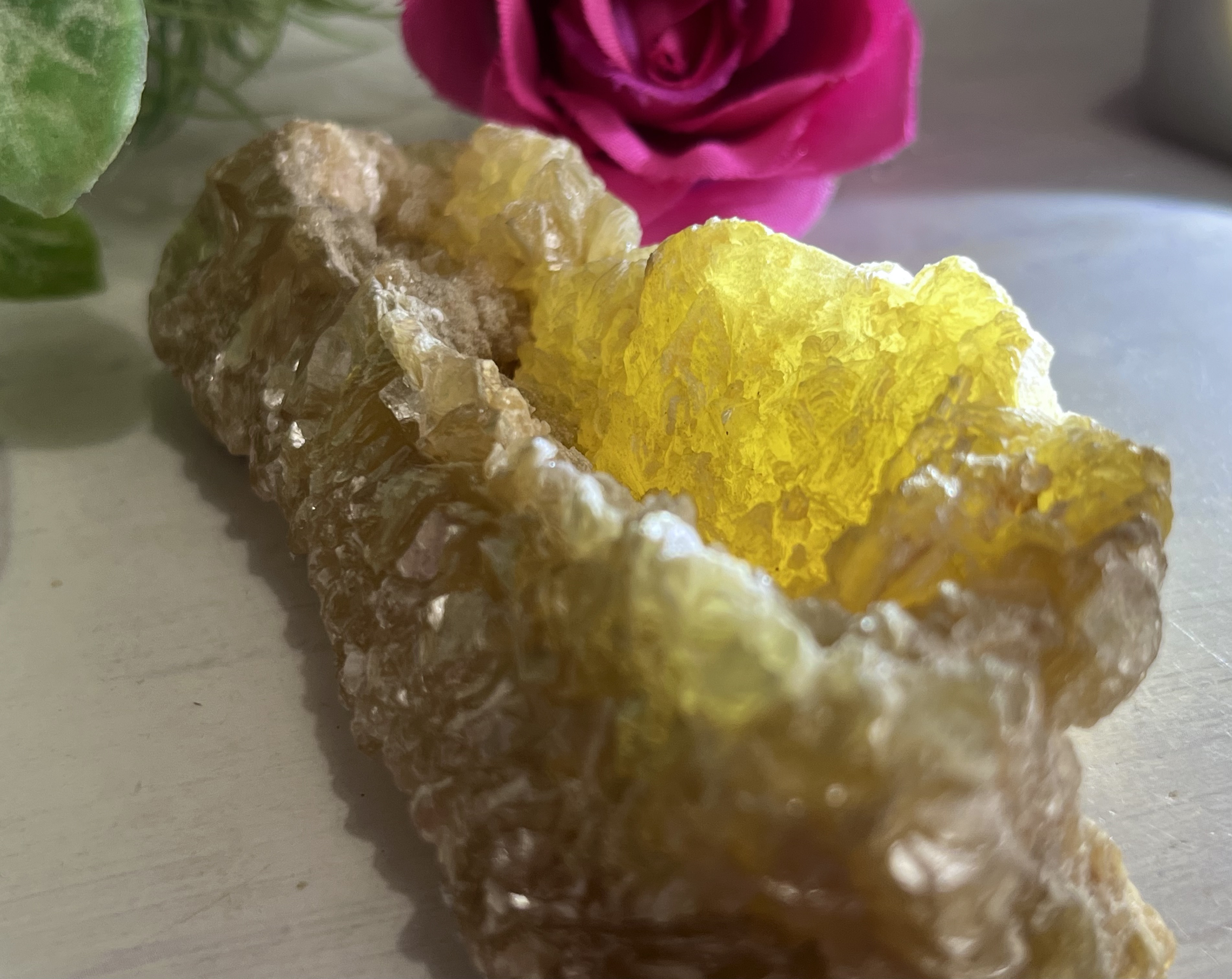 ポジティブストーン✨　ゴールデンマイカ　原石　ラフストーン　金雲母　ブロゴバイト