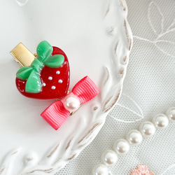 レジン ハロウィン限定 かぼちゃのハートヘアゴム キッズ ベビー