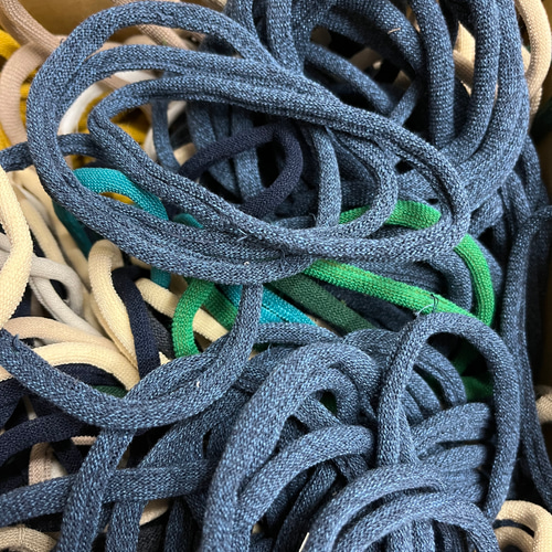 靴下ハギレ（輪っか） 約6.3kg 糸くず処理済み【B9】 はぎれ エコな