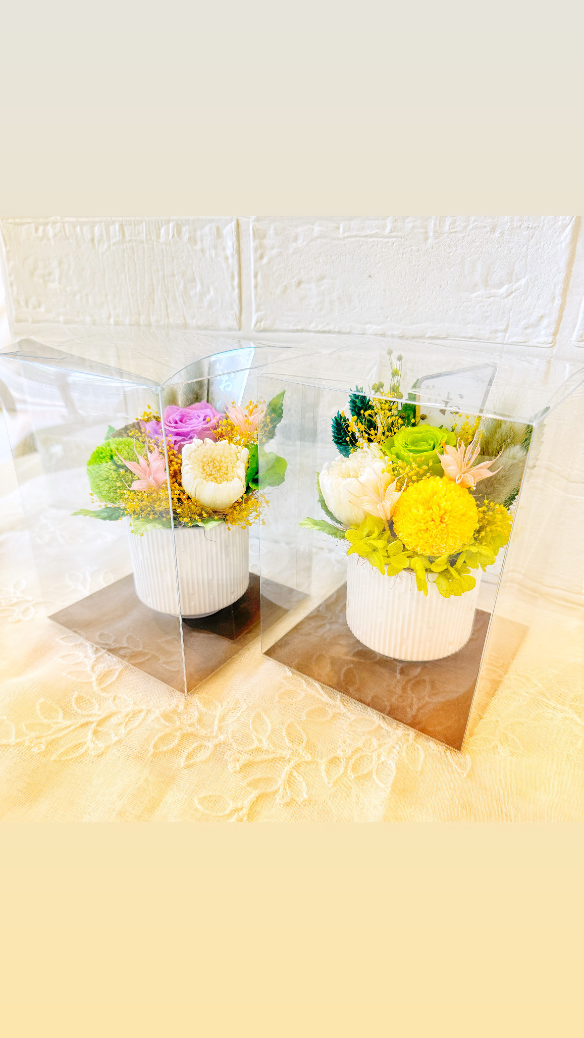 お供えプリザーブドフラワー