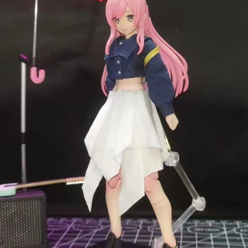 1/12 BJDライブ衣装 BANG DREAM メカ娘服 ドール衣装のカスタム