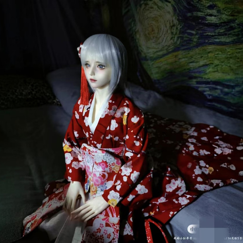 和服 トレイン付きドレス オビツ フィギュア用衣服 1/3、1/4、1/6、1