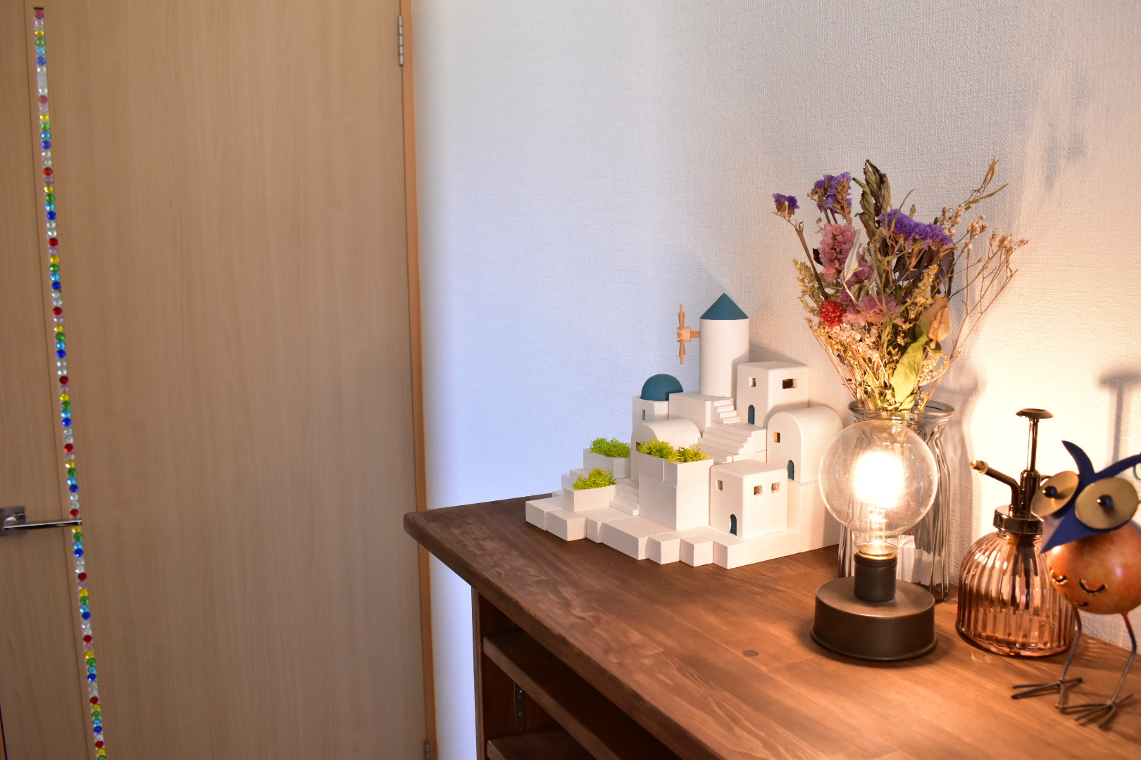 『Creema限定』大人の積み木『サントリーニな街』中セット