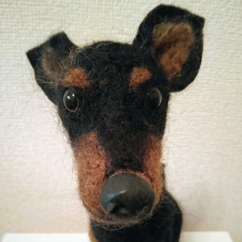 Akiの羊毛フェルト犬☆ミニチュアピンシャー☆dog【004】 羊毛