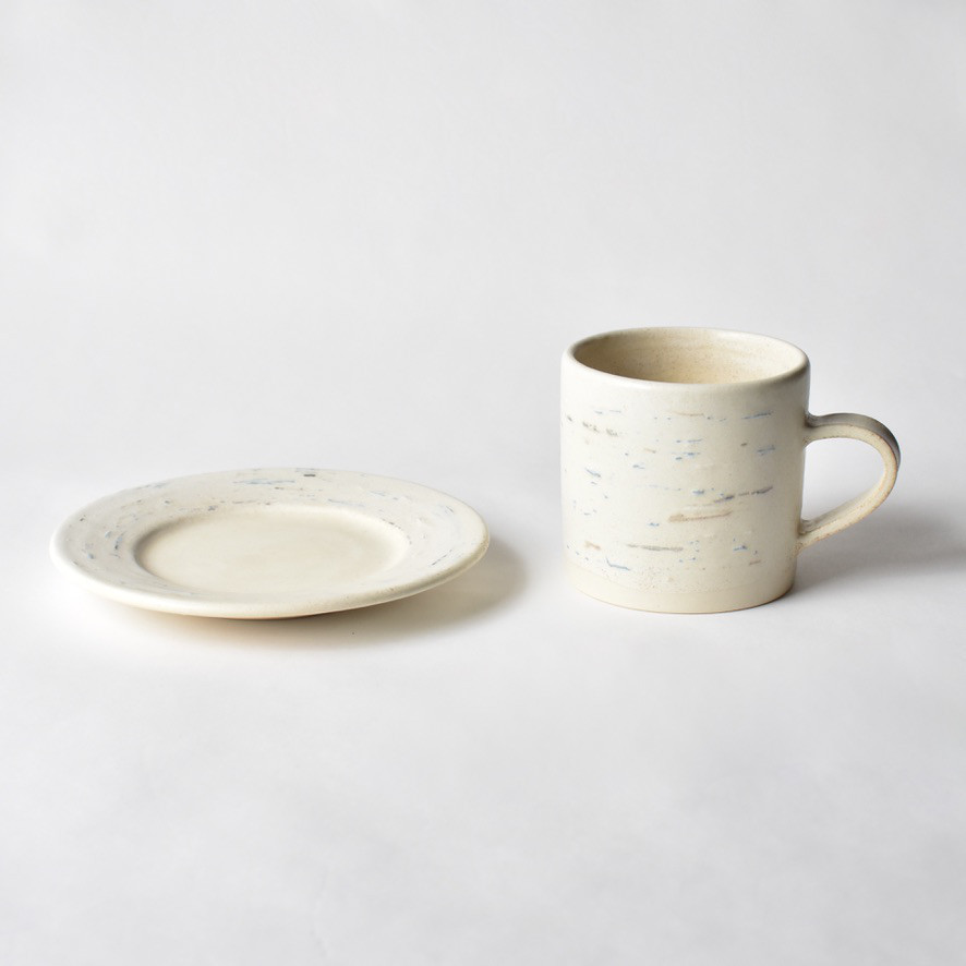 White birch mug ＆ saucer 05 白樺のマグ＆ソーサー