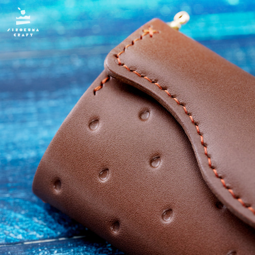 melty-Wチョコストロベリーのミニ財布（キーリング付） 二つ折り