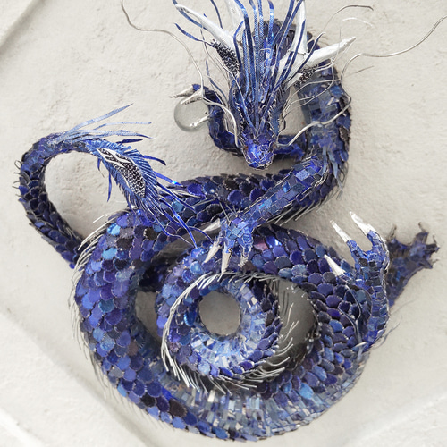 青龍Ⅱ」立体オブジェ BOXアート 立体・オブジェ Gallery Lien 通販