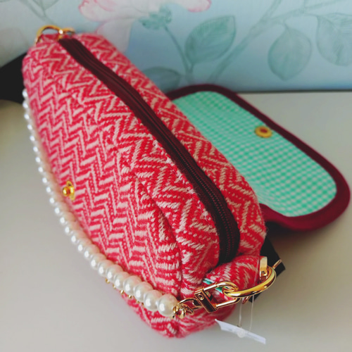 昭和レトロ ポップ 生地 長財布 生地 昭和レトロポップ : 毛糸