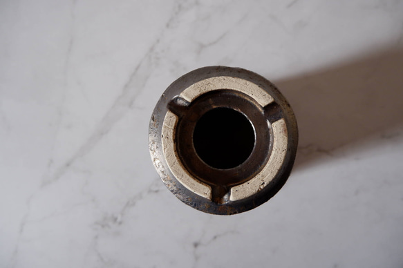 3号燻し金彩鉢836　塊根植物　多肉植物　盆栽　植木鉢　作家鉢　沖縄 7枚目の画像