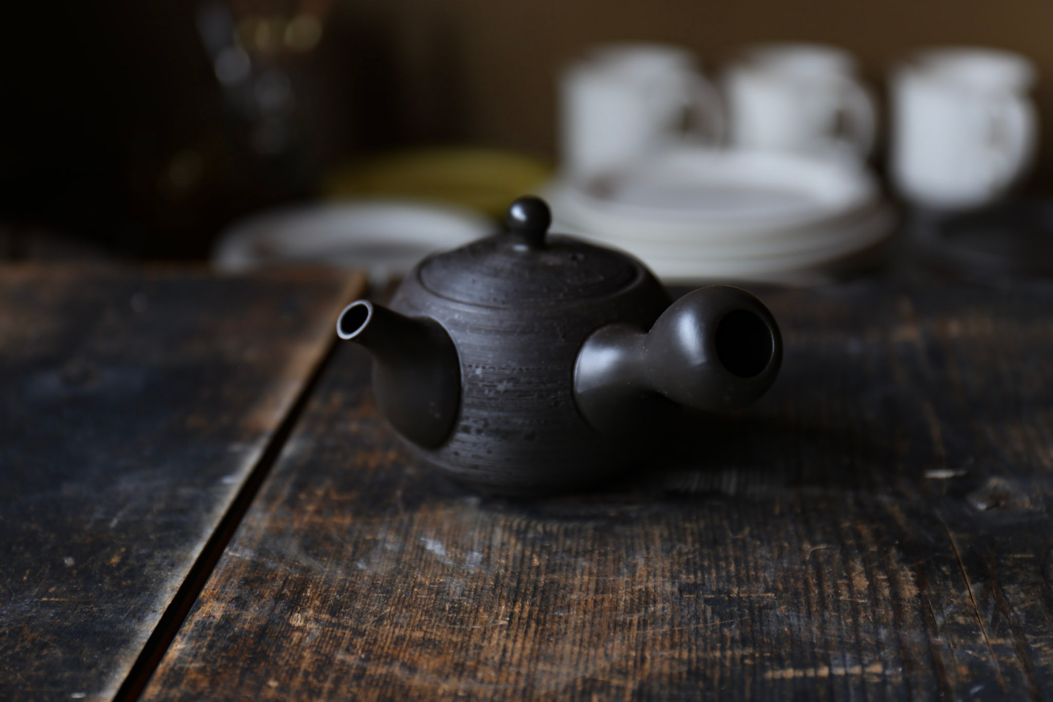 たっぷり一人分として「毎日使いたくなる丸急須」愛知県常滑産・春秋窯さんのつくる常滑急須・200cc　イ 4,805円