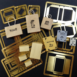 テンプレート 豆本 B-2 2枚目の画像