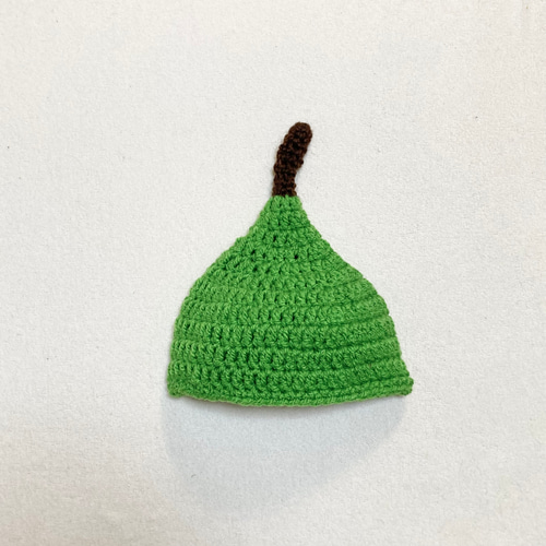 ★ 〇〇ページ　ラブブ用　コスチューム 緑5点セット　まとめて用 ベビーコスチューム 梨 グリーン ＊ ニューボーンフォト ハーフ