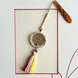 受注制作》松と精麻お守りネックレス【しずく】 ネックレス