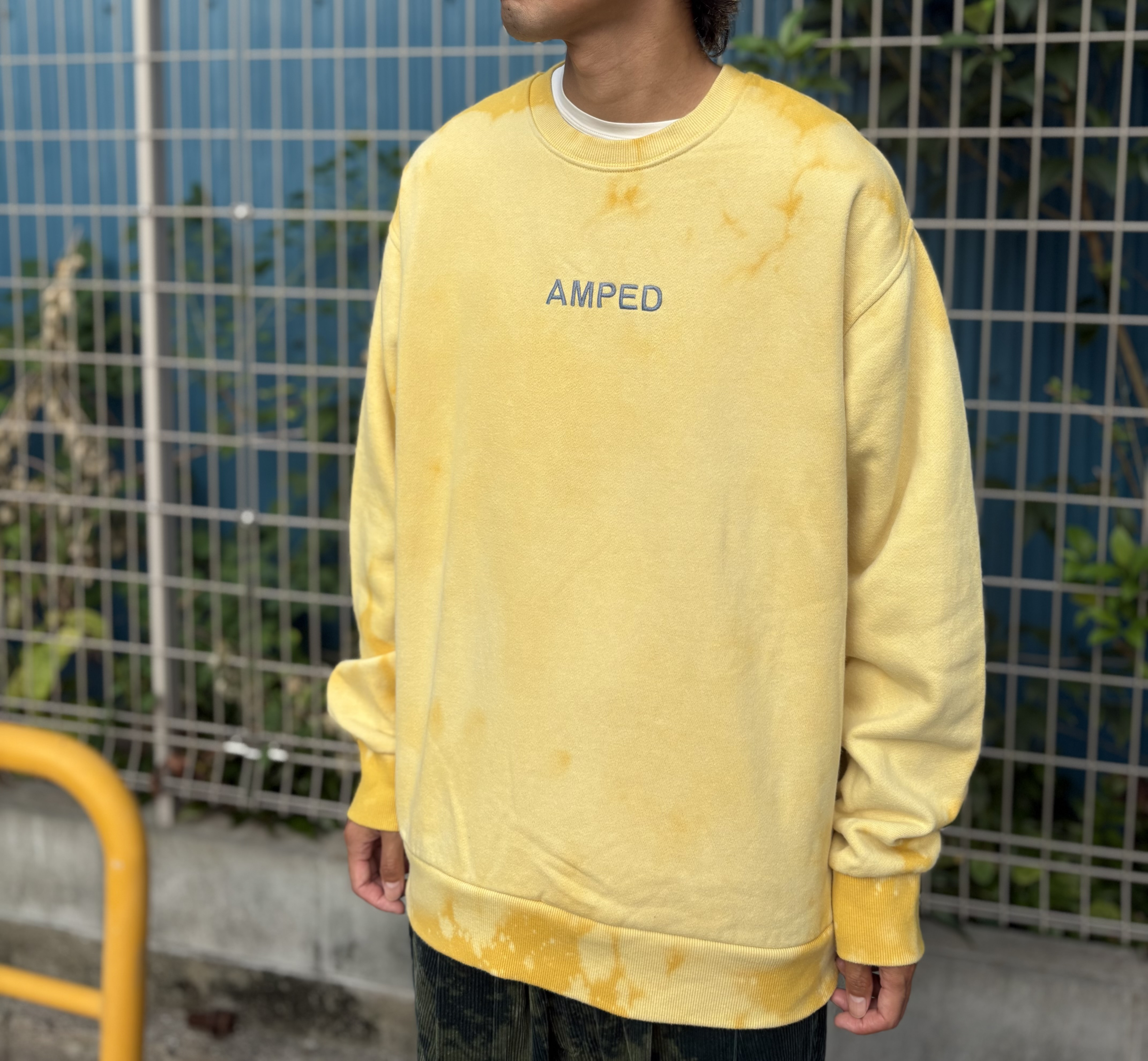古着　ヴィンテージ　vintage sweat スウェット　トレーナー　ブリーチsweat リメイク　リメイクsweat