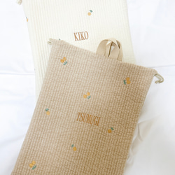 お名前刺繍】ヌビレッスンバッグ レッスンバッグ A li'i makana