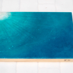 海の中からの景色〈レジンアート〉〈レジン〉〈オーシャンアート〉〈波レジンアート〉 2枚目の画像