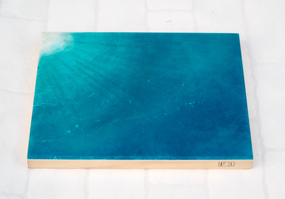 海の中からの景色〈レジンアート〉〈レジン〉〈オーシャンアート〉〈波レジンアート〉 2枚目の画像