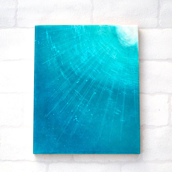 海の中からの景色〈レジンアート〉〈レジン〉〈オーシャンアート〉〈波レジンアート〉 1枚目の画像