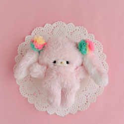 10-14cm ぬいぐるみ用 着ぐるみ ぬい服 ねこ チェック