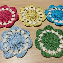 毛糸 コースター のおすすめ人気通販｜Creema(クリーマ) 国内最大の