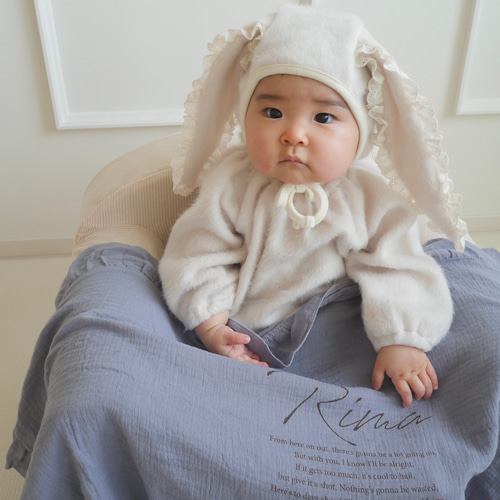 レースひらひらガーゼブランケット レースひらひらガーゼブランケット